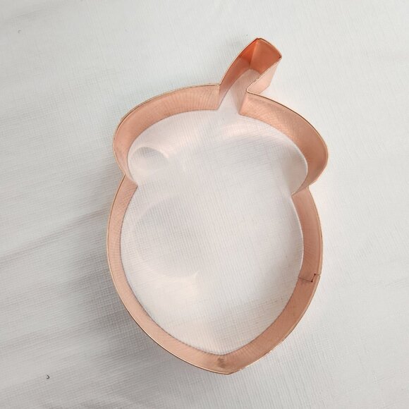 Acorn Nut Cookie Cutter XL Copper Fall Thanksgiving Dinner Party - Picture 1 of 7